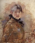 Berthe Morisot Self-Portrait oil on canvas
